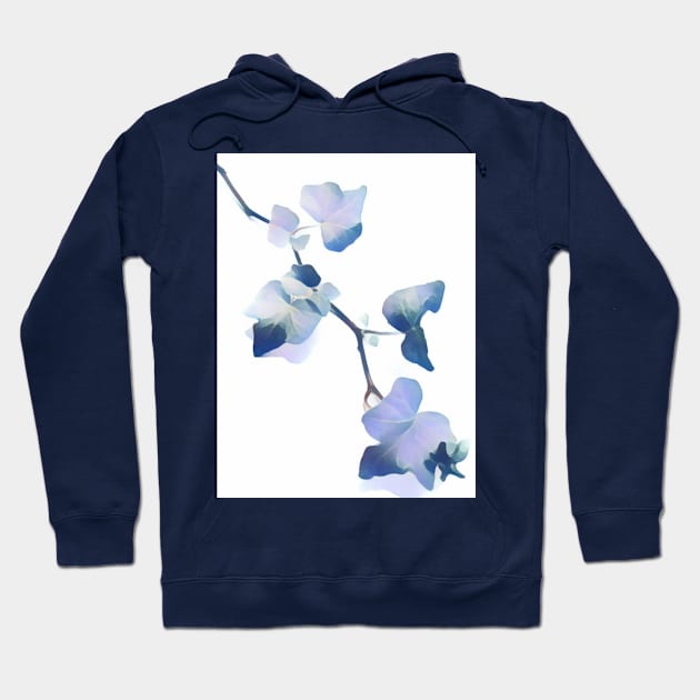 Hedera branch vertical Hoodie by Volddy